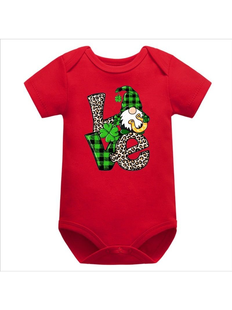 St. Patrick's Day Infant Clothes Shamrock Boy