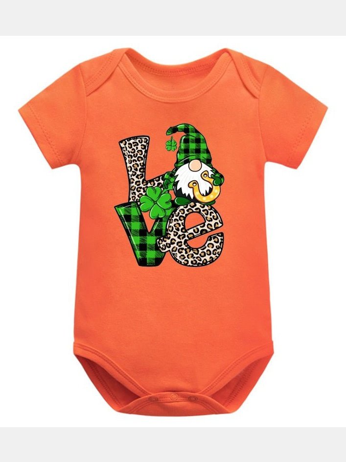 St. Patrick's Day Infant Clothes Shamrock Boy