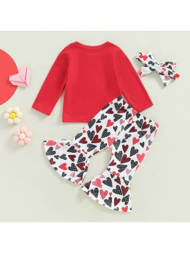 Toddler Girls Valentine’s Day Set