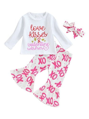 Toddler Girls Valentine’s Day Set