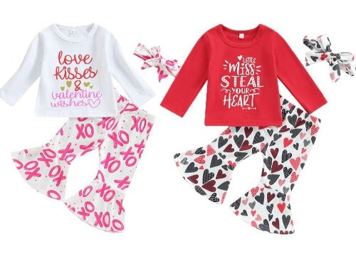 Toddler Girls Valentine’s Day Set