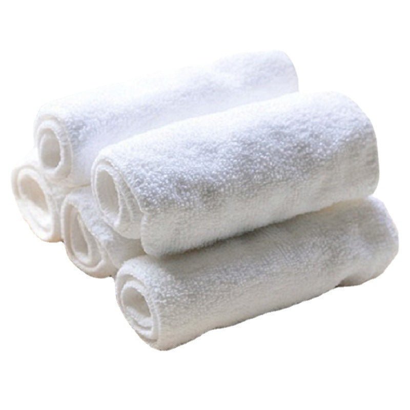 White Microfiber Burp Clothes Towels 20 pieces