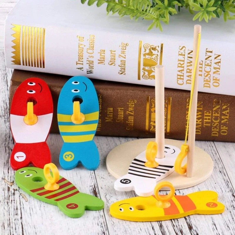 Wooden Fishing toy