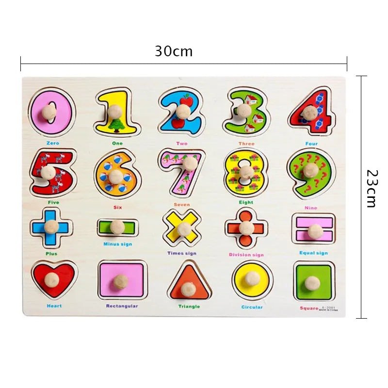 Wooden puzzle toys